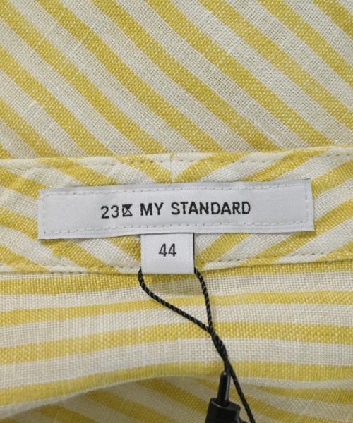 23区（ニジューサンク）カジュアルシャツ 黄 サイズ:44(L位) レディース/2200668177085