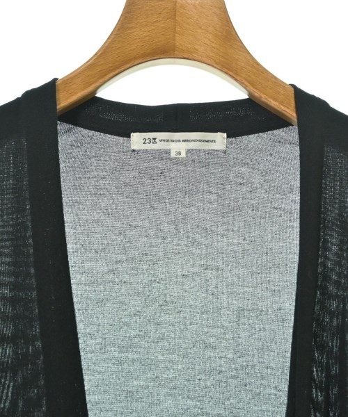 23区（ニジューサンク）カーディガン 黒 サイズ:38(M位) レディース/2200669142044