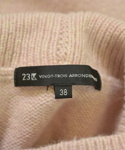 23区（ニジューサンク）ニット・セーター ピンク サイズ:38(M位) レディース/2200671796341