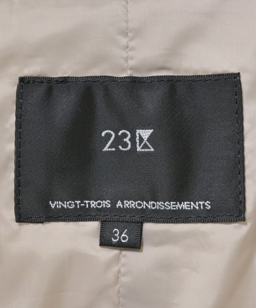 23区（ニジューサンク）ダウンジャケット/ダウンベスト ベージュ サイズ:36(S位) レディース/2200672942105