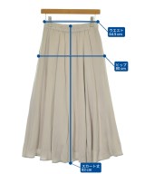 23区（ニジューサンク）ロング・マキシ丈スカート ベージュ サイズ:38(M位) レディース/2200671711023