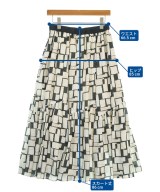23区（ニジューサンク）ロング・マキシ丈スカート 白 サイズ:36(S位) レディース/2200673640024