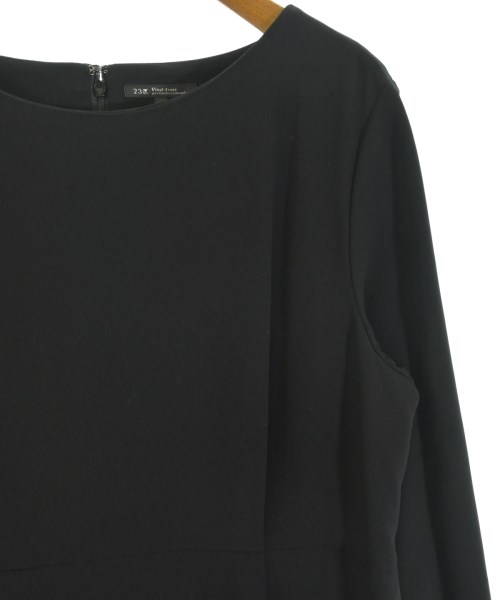 23区（ニジューサンク）ワンピース 黒 サイズ:44(L位) レディース/2200677322148