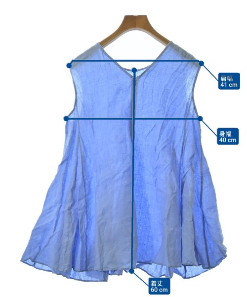 23区（ニジューサンク）ブラウス 青 サイズ:F レディース/2200673293053