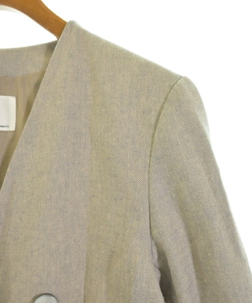 23区（ニジューサンク）ノーカラージャケット グレー サイズ:38(M位) レディース/2200673654014