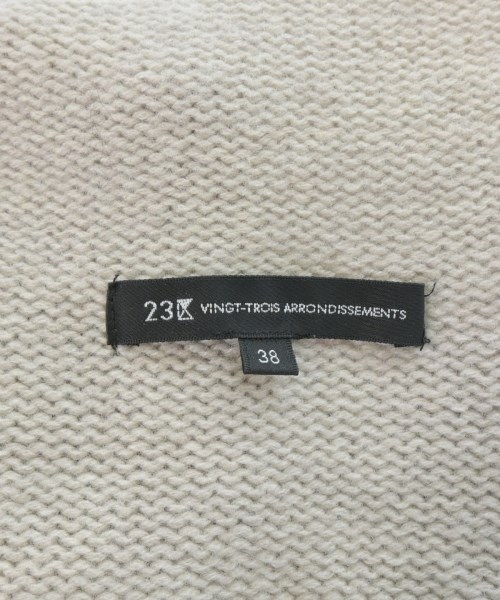 23区（ニジューサンク）ニット・セーター ベージュ サイズ:38(M位) レディース/2200675751117