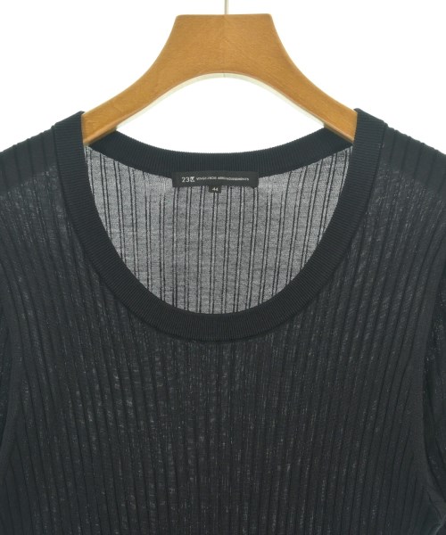 23区（ニジューサンク）ニット・セーター 黒 サイズ:44(L位) レディース/2200676490053