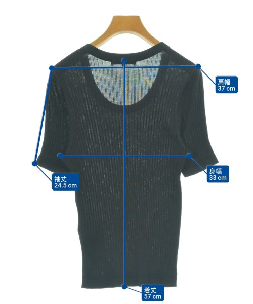 23区（ニジューサンク）ニット・セーター 黒 サイズ:44(L位) レディース/2200676490053