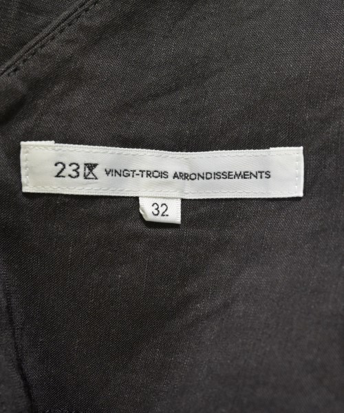 23区（ニジューサンク）ワンピース 黒 サイズ:32(XS位) レディース/2200673412034