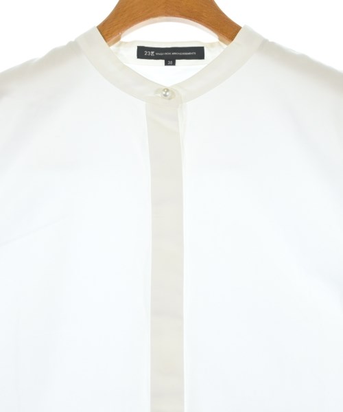 23区（ニジューサンク）カジュアルシャツ 白 サイズ:38(M位) レディース/2200680095084