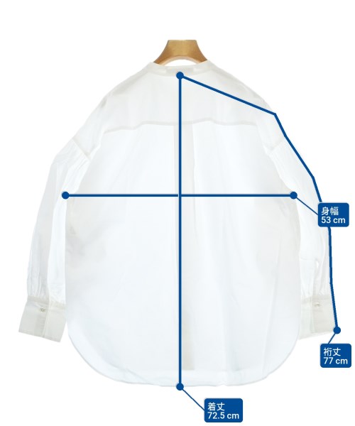 23区（ニジューサンク）カジュアルシャツ 白 サイズ:38(M位) レディース/2200680095084