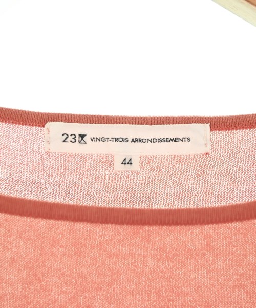 23区（ニジューサンク）ニット・セーター ピンク サイズ:44(L位) レディース/2200673390073