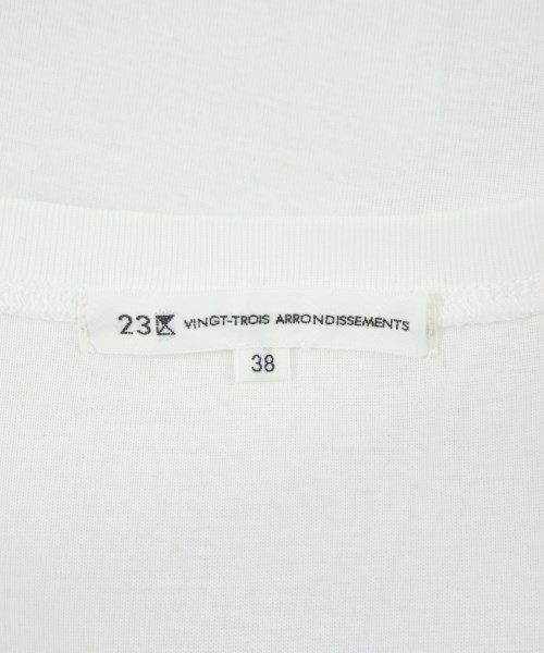 23区（ニジューサンク）Tシャツ・カットソー 白 サイズ:38(M位) レディース/2200694654048