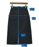 23区（ニジューサンク）ロング・マキシ丈スカート 紺 サイズ:34(S位) レディース/2200697987020