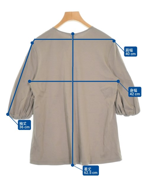 23区（ニジューサンク）Tシャツ・カットソー 茶 サイズ:38(M位) レディース/2200697557063