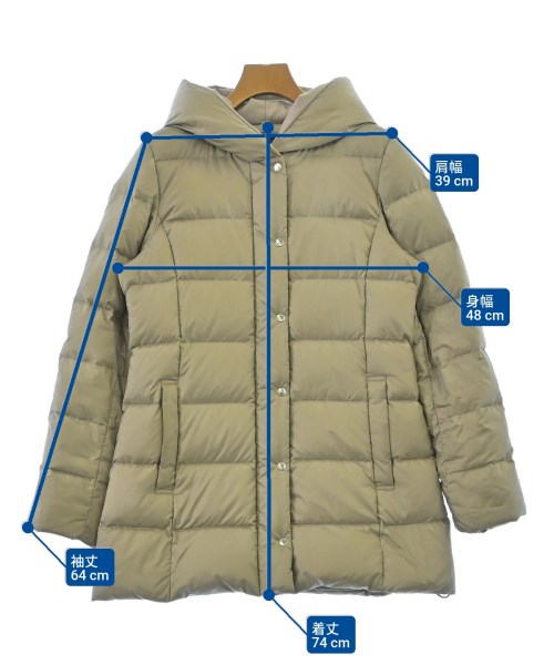 23区（ニジューサンク）ダウンコート ベージュ サイズ:38(M位) レディース/2200648113027