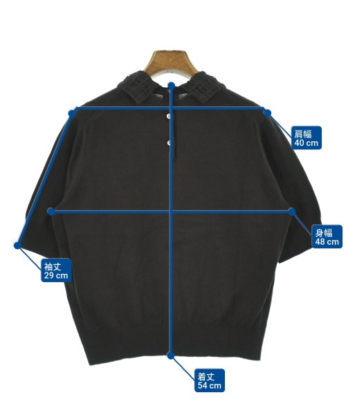 23区（ニジューサンク）ニット・セーター 茶 サイズ:38(M位) レディース/2200648803027