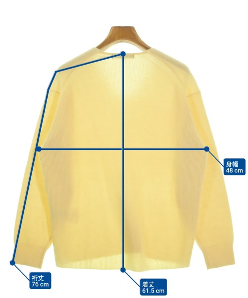 23区（ニジューサンク）ニット・セーター 黄 サイズ:38(M位) レディース/2200651703024