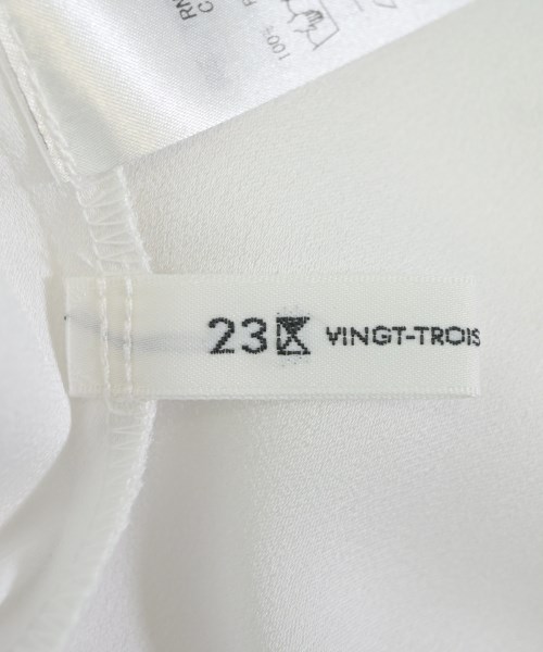 23区（ニジューサンク）ブラウス 白 サイズ:38(M位) レディース/2200651703031