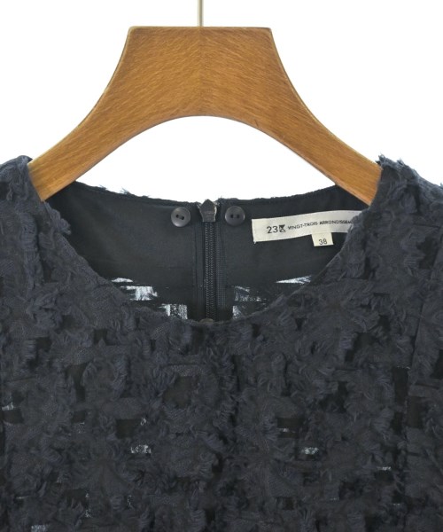 23区（ニジューサンク）ブラウス 紺 サイズ:38(M位) レディース/2200655751243