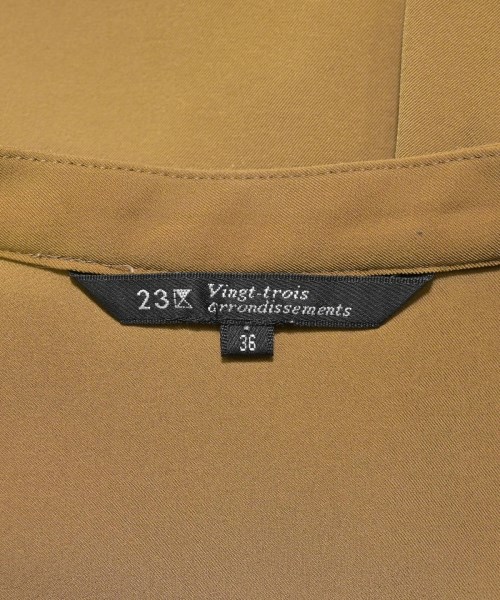 23区（ニジューサンク）ワンピース ベージュ サイズ:36(S位) レディース/2200656167029