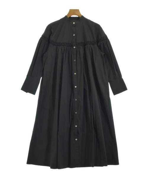 23区(ニジューサンク)シャツワンピース 黒 サイズ:32(XS位)/2200652863109