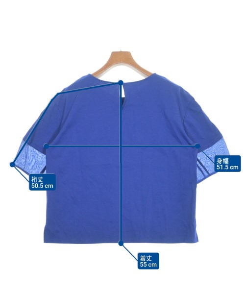 23区（ニジューサンク）Tシャツ・カットソー 青 サイズ:40(M位) レディース/2200654879047