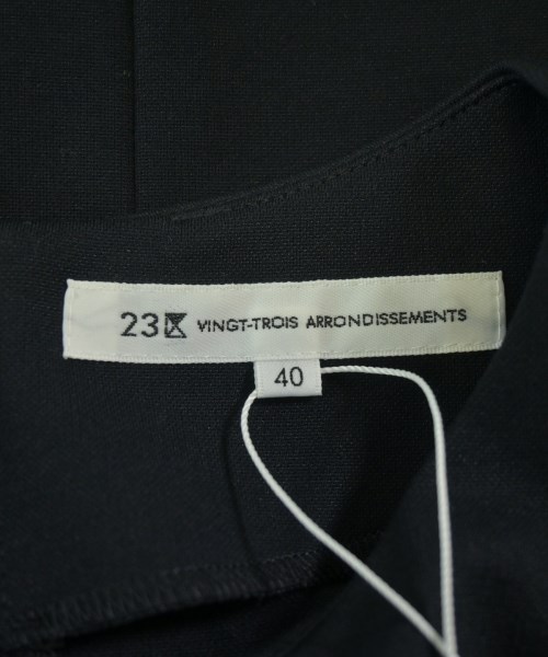 23区（ニジューサンク）カジュアルシャツ 紺 サイズ:40(M位) レディース/2200658439025