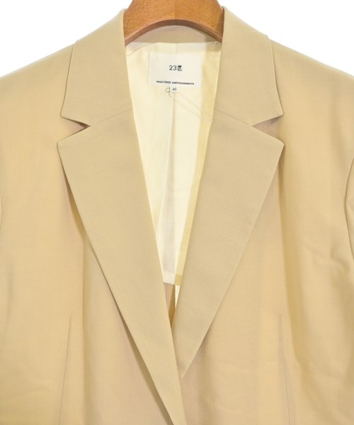 23区（ニジューサンク）カジュアルジャケット ベージュ サイズ:40(M位) レディース/2200658439032