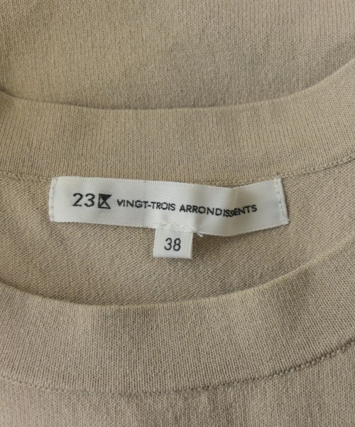 23区（ニジューサンク）ニット・セーター ベージュ サイズ:38(M位) レディース/2200656687053