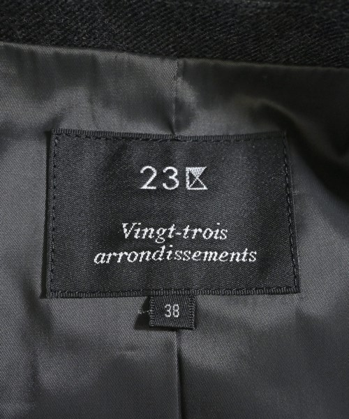 23区（ニジューサンク）ジャケット グレー サイズ:38(M位) レディース/2200657307028