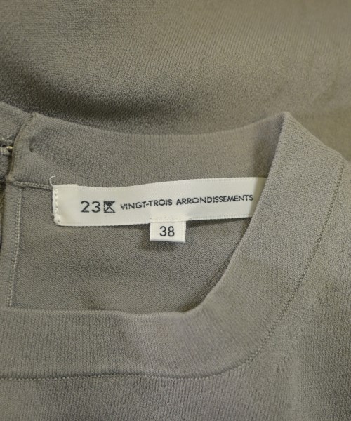 23区（ニジューサンク）ニット・セーター グレー サイズ:38(M位) レディース/2200656604272