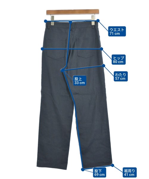 23区（ニジューサンク）スラックス 紺 サイズ:38(M位) レディース/2200659754028