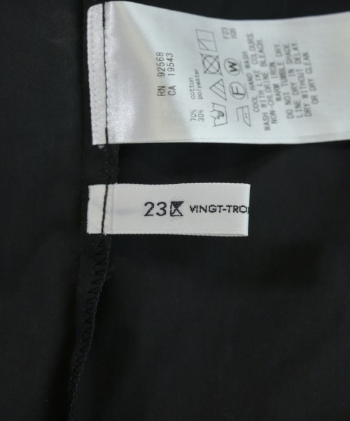 23区（ニジューサンク）ブラウス 黒 サイズ:38(M位) レディース/2200657520052