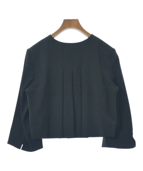 23区（ニジューサンク）ノーカラージャケット 黒 サイズ:38(M位) レディース/2200658746024