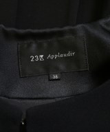 23区（ニジューサンク）ノーカラージャケット 黒 サイズ:38(M位) レディース/2200658746024