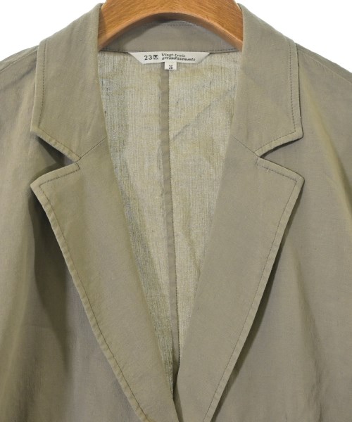 23区（ニジューサンク）カジュアルジャケット ベージュ サイズ:36(S位) レディース/2200661495018