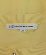 23区（ニジューサンク）カーディガン 黄 サイズ:38(M位) レディース/2200715265079
