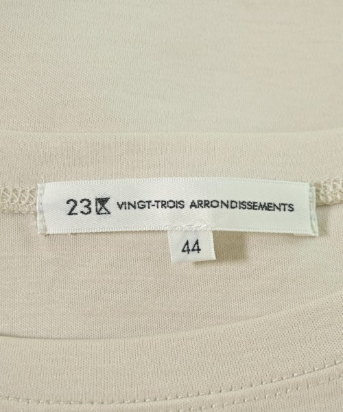 23区（ニジューサンク）Tシャツ・カットソー ベージュ サイズ:44(L位) レディース/2200713511178
