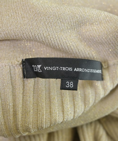 23区（ニジューサンク）ニット・セーター ベージュ サイズ:38(M位) レディース/2200628228055