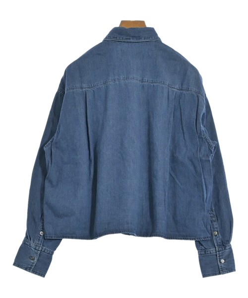 23区（ニジューサンク）カジュアルシャツ 青 サイズ:38(M位) レディース/2200628228079