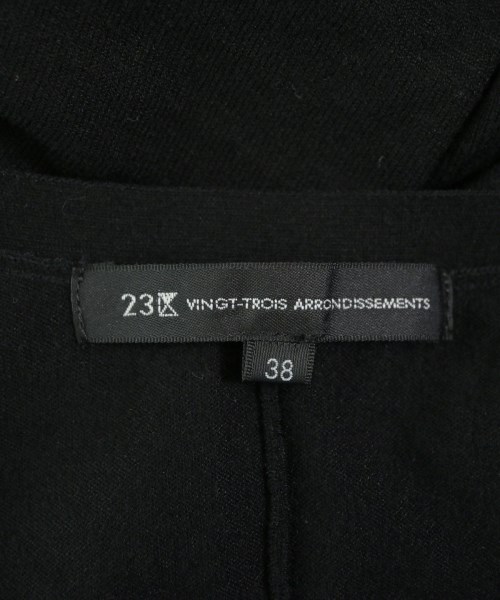 23区（ニジューサンク）ワンピース 黒 サイズ:38(M位)/38(M位) レディース/2200628228093