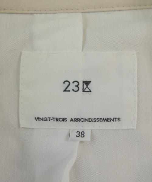 23区（ニジューサンク）トレンチコート ベージュ サイズ:38(M位) レディース/2200636796034