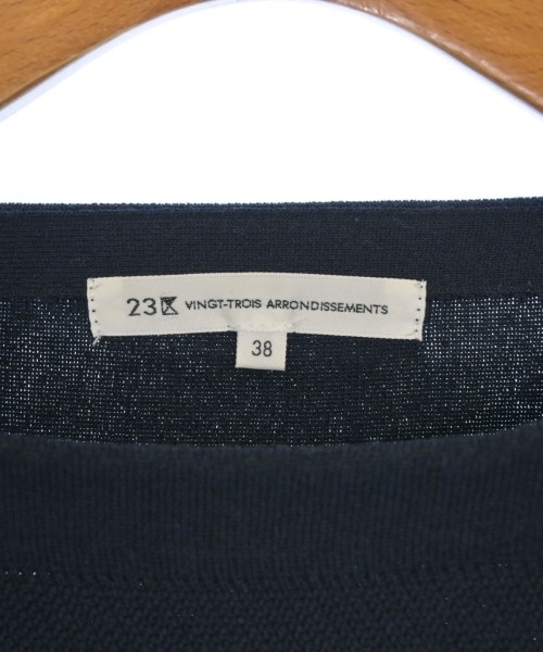 23区（ニジューサンク）ニット・セーター 紺 サイズ:38(M位) レディース/2200636982055