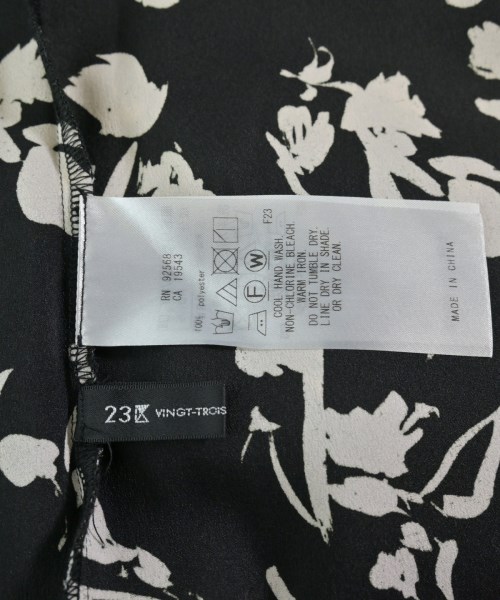 23区（ニジューサンク）ブラウス 黒 サイズ:38(M位) レディース/2200639086040