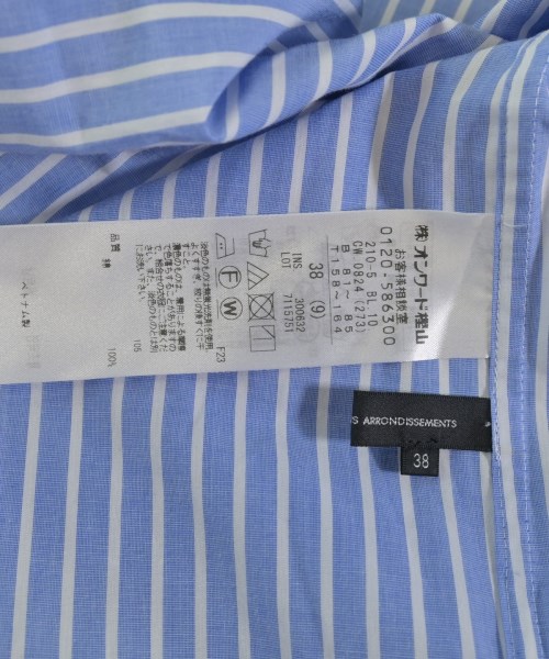 23区（ニジューサンク）ブラウス 青 サイズ:38(M位) レディース/2200643719101