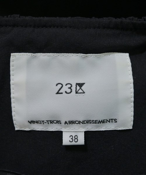 23区（ニジューサンク）その他 黒 サイズ:38(M位) レディース/2200635921093