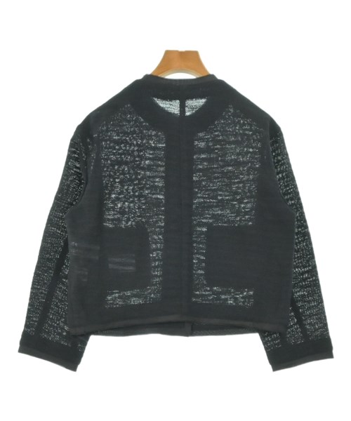 23区（ニジューサンク）ノーカラージャケット 黒 サイズ:32(XXS位) レディース/2200639348094
