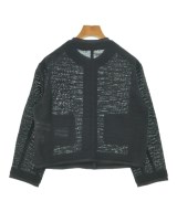 23区（ニジューサンク）ノーカラージャケット 黒 サイズ:32(XXS位) レディース/2200639348094