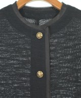 23区（ニジューサンク）ノーカラージャケット 黒 サイズ:32(XXS位) レディース/2200639348094